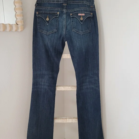 Hudson Flare Low Rise Heritage Jeans, Sz 27x33.5 - Picture 6 of 9